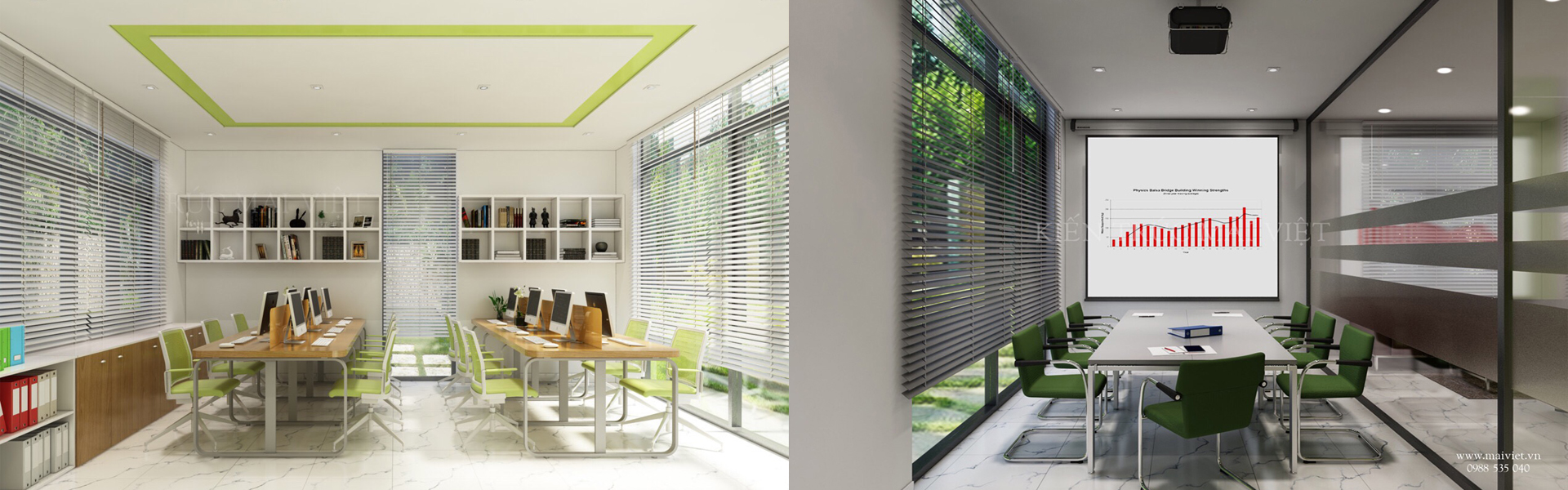 Banner trang văn phòng