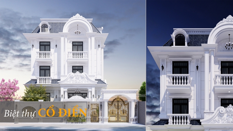 Biệt thự phong cách cổ điển
