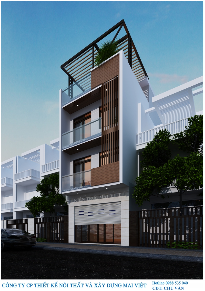 Các Mẫu Nhà Phố Hiện Đại