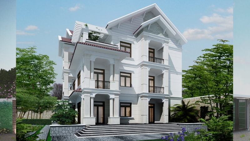 Mẫu biệt thự đẹp 2024
