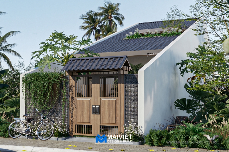 Mẫu nhà cấp 4 có gác lửng - Ngôi nhà của bình yên