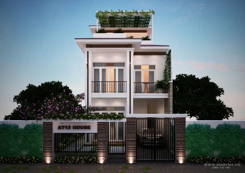 Top 100 Mẫu nhà phố đẹp