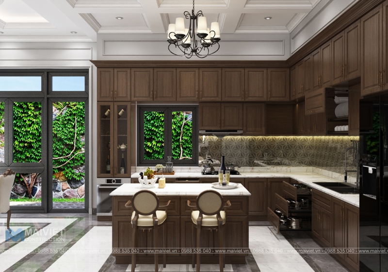 Mẫu thiết kế phòng bếp đẹp