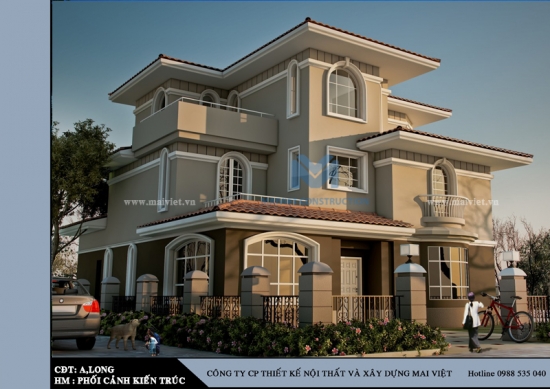 Các mẫu biệt thự đẹp hiện nay