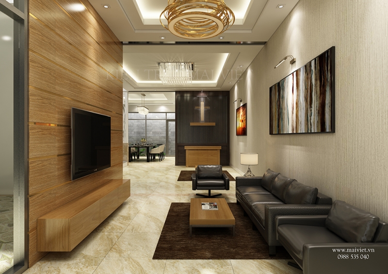 Mẫu nhà phố 2 tầng đẹp