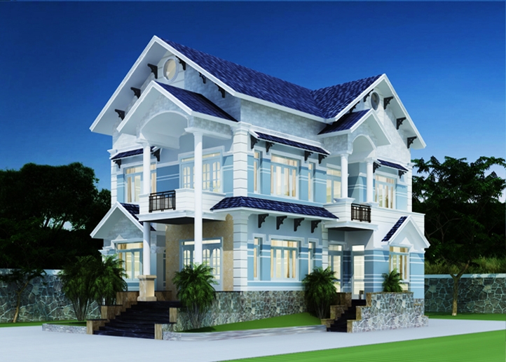 Thiết kế biệt thự cổ điển tại Bình Dương