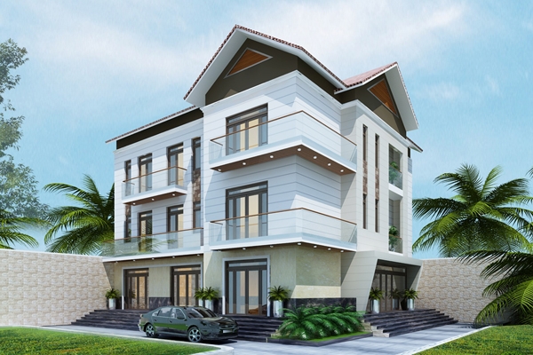 Thiết kế cải tạo biệt thự vườn