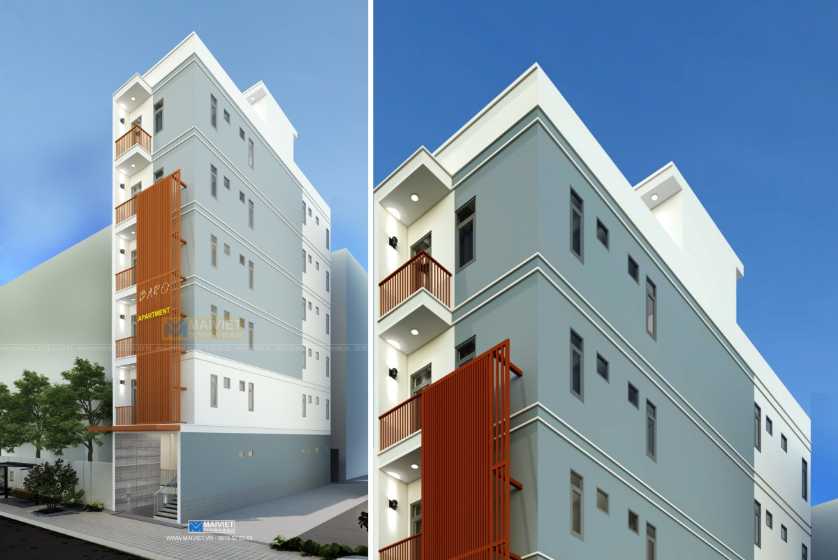 Thiết kế căn hộ dịch vụ