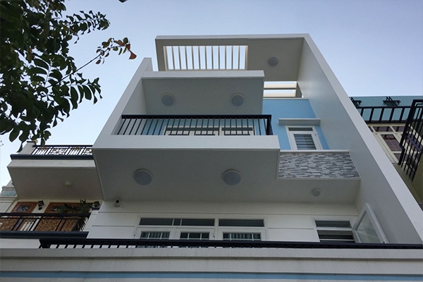 Thiết kế và thi công nhà phố 4 tầng 5x20m