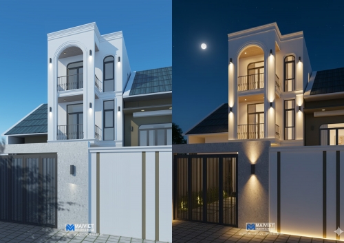 Chiêm Ngưỡng Mẫu Thiết Kế Nhà Phố 3 Tầng 5x17m Hiện Đại Đầy Cuốn Hút