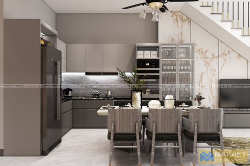 Mẫu nhà phố 2 tầng 4.5 x 13m