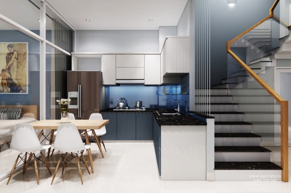 Mẫu thiết kế nhà phố 4x15m