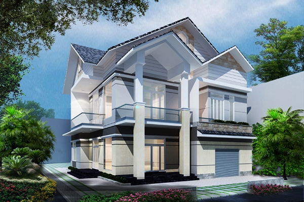 Thiết kế cải tạo nhà biệt thự tại An Giang