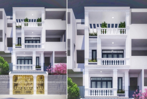 Thiết kế nhà phố 5x18