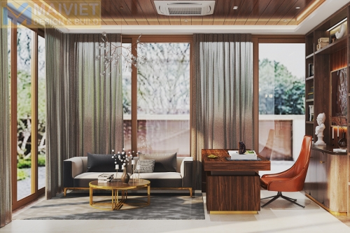 Thiết kế nội thất biệt thự vườn Song An