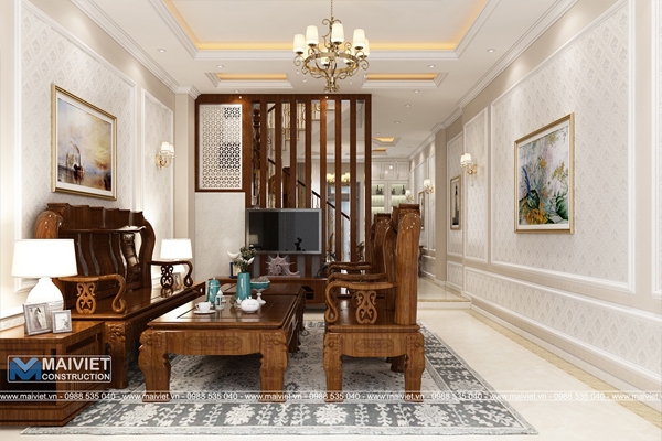 Thiết kế nội thất nhà phố tại quận 12