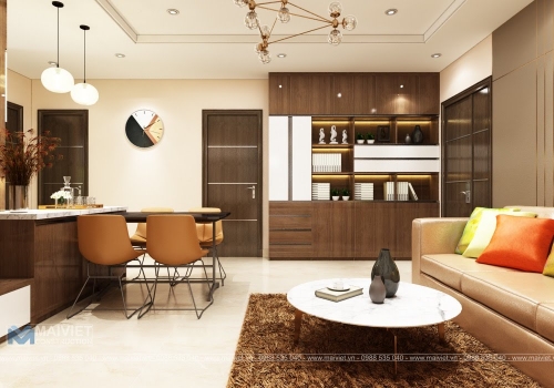 Thiết kế và thi công đồ nội thất căn hộ chung cư