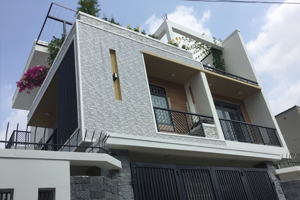 Thiết kế và thi công biệt thự vườn hiện đại tại quận Bình Tân