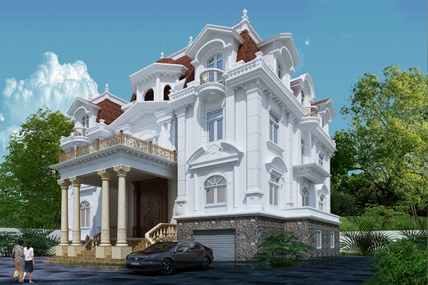 Mẫu biệt thự cổ điển